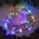 Garland "thread" 20 m, IP20, white thread, 200 LED, glow of multi, 8 modes, 220 V