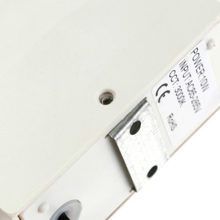 Facade lamp “Elegant”, FSD-035, 10 W, 3000K, 1 Ray, IP65, 220V, plast., White-gold. 10084-9