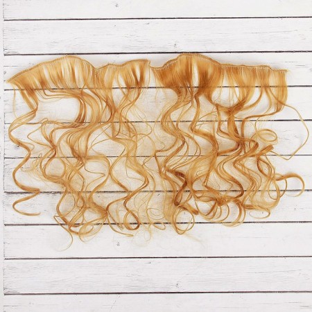 Hair - Tress for the Kudri dolls Hair length: 40 cm, width: 50 cm, No. 27-2