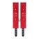 Toyfa Theatre shackles, leather, 28 cm, red color