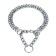 Collar - half -stain two -rowing metal, 50 cm, wire thickness 2.5 mm, black