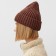 Women's hat minku, Coffee color, 56-58 rr