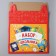 Gift folding box, packaging, “Set of School”, 33.7 x 25.7 x 7.9 cm