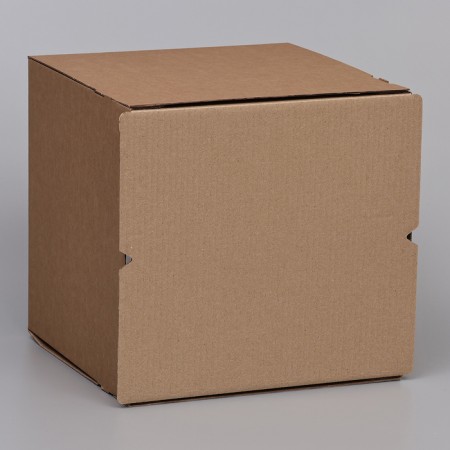 Confectionery packaging with a window, craft, 30 x 30 x 30 cm-2