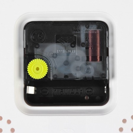 Watching clock, interior: kitchen, "orange", d-29 cm, yellow body-3