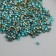 Glass beads 9/0 "cylinders. Sea wave" two -tone, 450 g does not fade