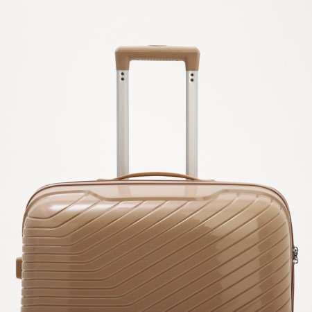 Big suitcase 28 ", a lightning department, code castle, 4 wheels, brown color-4
