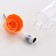 Animal drinkers, 500 ml, fastening-spring, orange