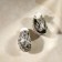Clips "Grace" petals, color black silver