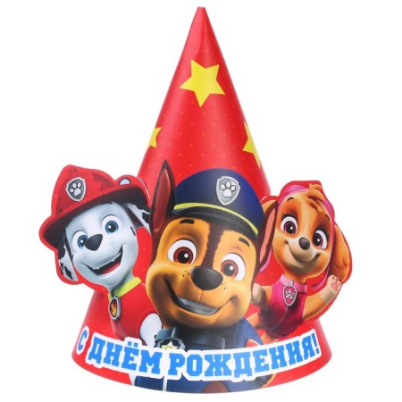 Cap with ears "Happy Birthday!", Puppy patrol-1
