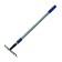 Robble straight, straight tooth, 7 teeth, metal, telescopic, metal stalk