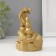 NECKE Polystone "Cobra with gold ingots" 8x8.7x13.5 cm