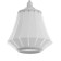 Lamp Bayerlux "Desser" E27 15W white 29x29x25-125 cm