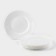 Desser plate of glass scream "Cadix", 19.5 cm, white color