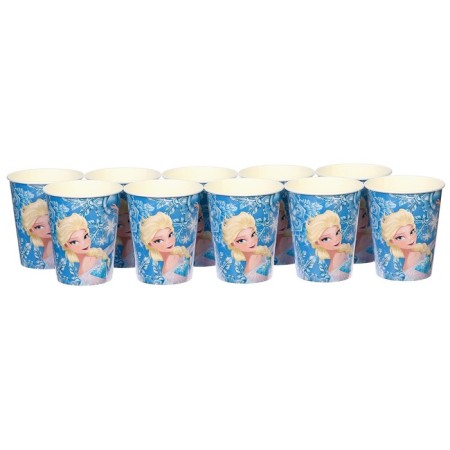 A glass of paper "Happy Birthday!", 250 ml, cold heart-2