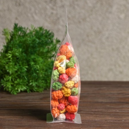Zip-Lock PP package, with a flat bottom, transparent 10 x 20 cm-2