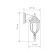 Elektrostandard Light Garden-Park, 60 W, E27, IP44, wall, 1002D black gold