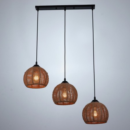 Bayerlux lamp "Trinity" 3he27 40W black 20x20-120 cm-1