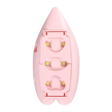 Luf-09, UV/LED gel polish lamp, 6 watts, 6 diodes, pink-6