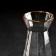 Set for glass drinks "Irine. Gold ", 5 items: Capherine 300 ml, 4 glasses 70 ml