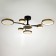 Causteen with PDU 2299/7GD LED 136W 3000-6000k gold 77x77x18 cm Bayerlux