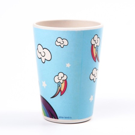 Children's glass, bamboo "Rainbow Dash", My Little Pony-2