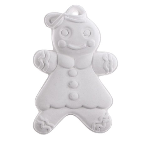 Christmas tree decoration for painting "cookie" with a suspension, brush-3