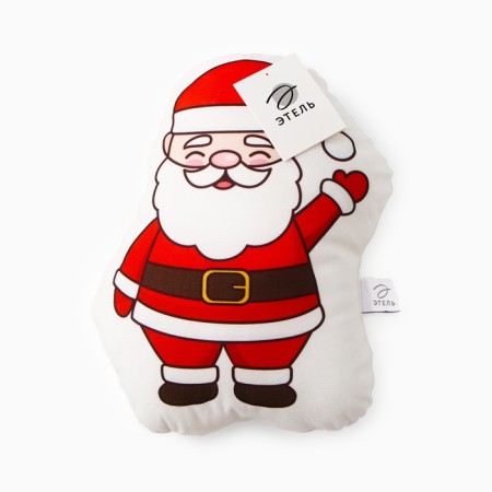 New Year. Pillow Ethel "Funny Santa" 24x33 cm, 100 p/e, velor-4