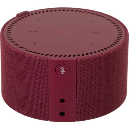Smart Column "New Yandex Mini Station", Voice Assistant Alice, 10W, with a clock, red-5