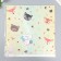 Scrapbooking paper bilateral "Forest animals and mots" density 180 g 30.5x32 cm