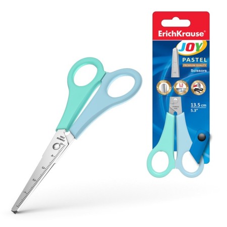 Baby scissors 13.5cm Erichkrause Joy Pastel, blister
