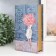 Safe Brush Tree leatherette "Girl with a bouquet" 21x13x5 cm