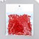 Beads for creativity plastic "Crystal with faces of orange" set of 20 grams 0.4x0.6x0.6 cm