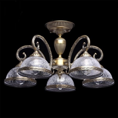 Amanda chandelier, 5x60W E27, bronze-1