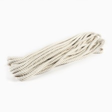 Cotton rope 8 mm (20 m) white, motor