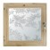 Window 60x70 cm, "frosty patterns", single -chamber double -glazed window, seal, needles