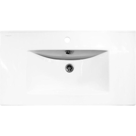 Sanita Luxe "Quadro 90" Furniture, White-1