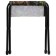 Folding country chair, oak leaves