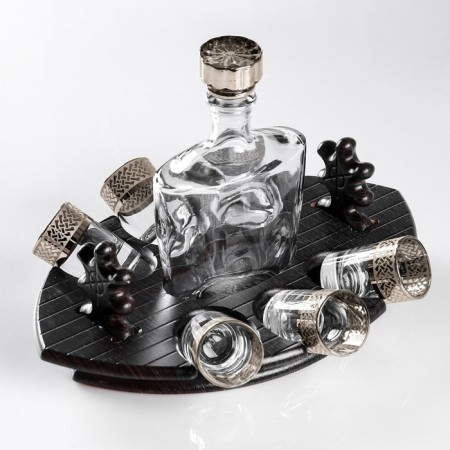 Mini-bar "Frigate" Scandinavia, 7 items, 500/50 ml