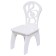 The Supervisor Key chair with a millsed back, the color is white, hard