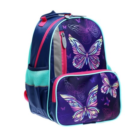 School backpack, 37 x 26 x 13 cm, ergonomic back, calligrata ORT "Butterfly"-6