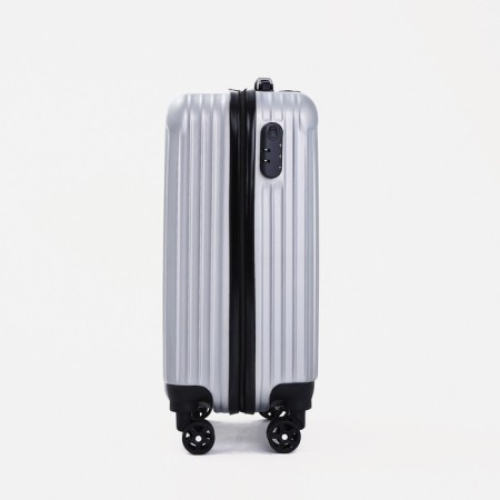 Small suitcase 20 ", lightning department, code castle, gray color-3