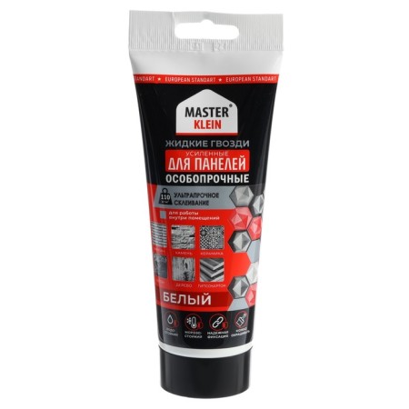 Liquid nails Master Klein, especially resistant, for panels, white, 300 g/200 ml