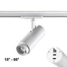 Светильник трековый однофазный двухжильный Novotech. Nail, 5Вт, Led, 155х138х53 мм, цвет белый