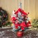 Christmas tree decor "Red Bant" 41x22 cm