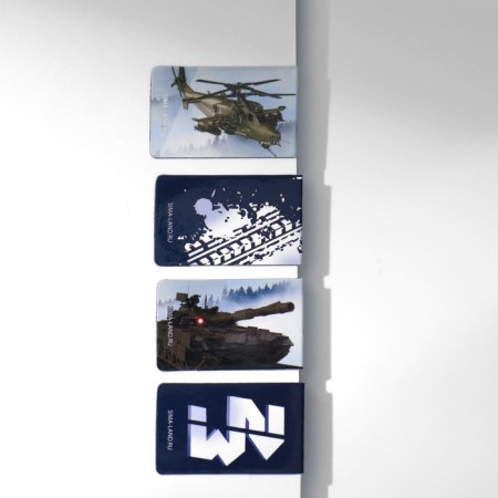 Set in the portfolio: A5 diary, magnetic bookmarks and pen "February 23"-1