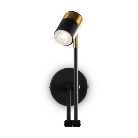 Wall lamp 35W, 1xgu10, 14x12 cm, black-3