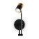 Wall lamp 35W, 1xgu10, 14x12 cm, black