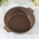 Granite Brown, 4 L, h = 8.5 cm, glass cover, anti -stick coating, brown color