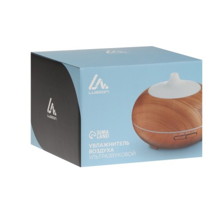 Air humidifier Luazon LHU-14, ultrasonic, 300 ml, 4 modes, backlight-9